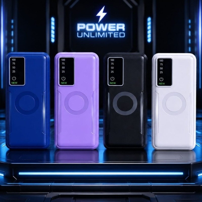 20000mAh Fast Charging Power Bank with LED Display