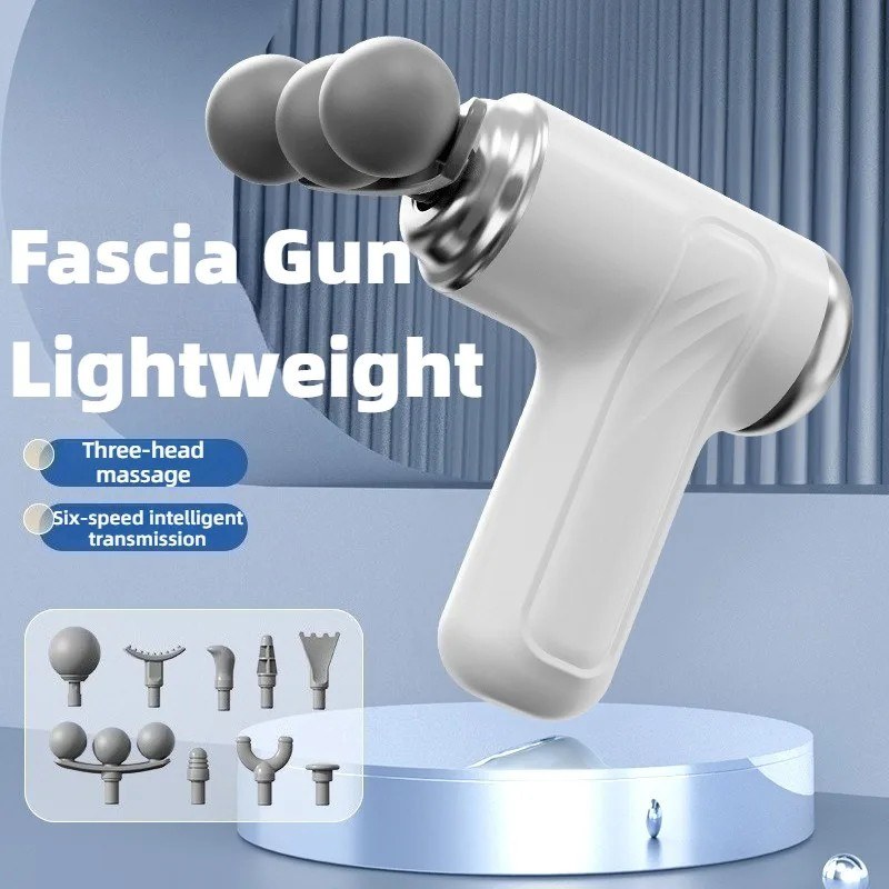 Powerful Mini Massage Gun – Quiet Electric Muscle Massager & Deep Tissue Percussion Massage Device